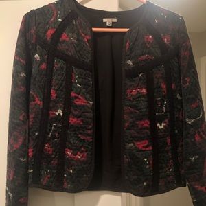 Jacket with pattern